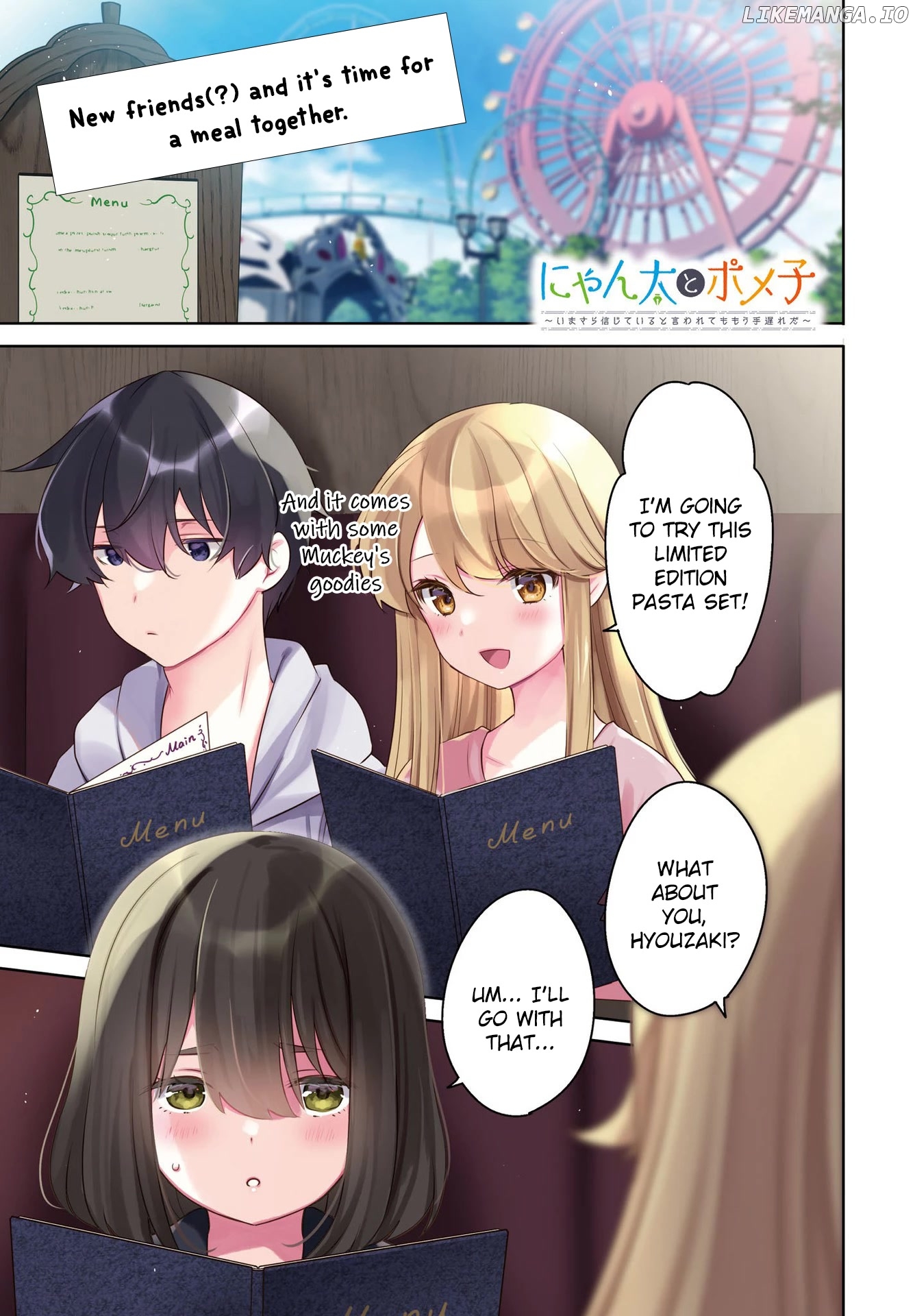 Nyanta And Pomeko – Even If You Say You Believe Me Now, It’S Too Late. chapter 13 - page 1