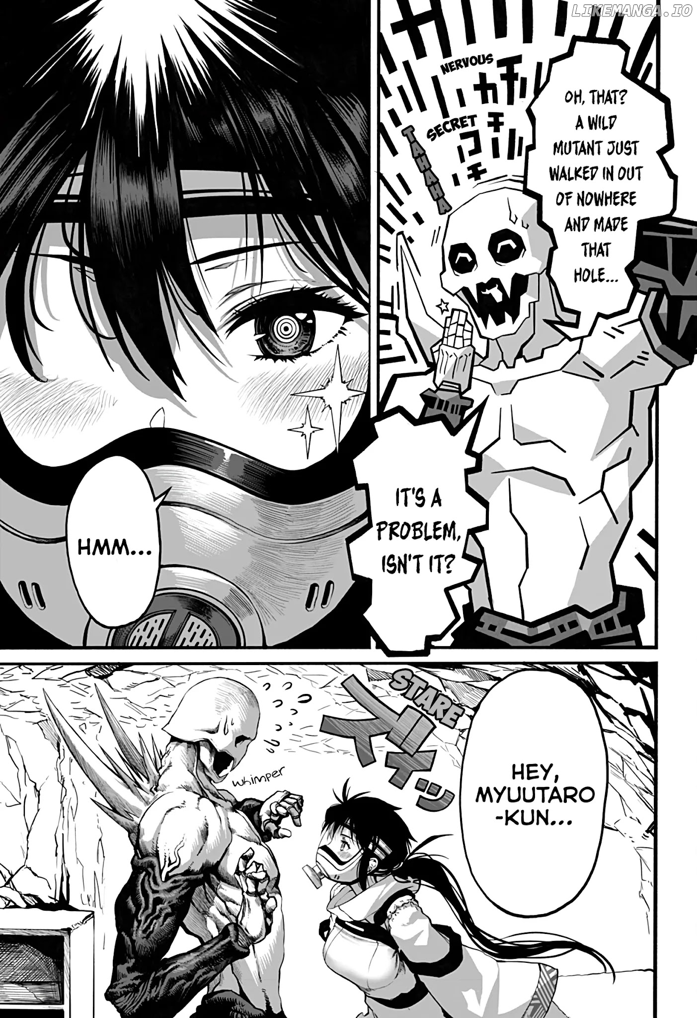The Mutant Wants To Kiss His Human Girlfriend chapter 4 - page 3