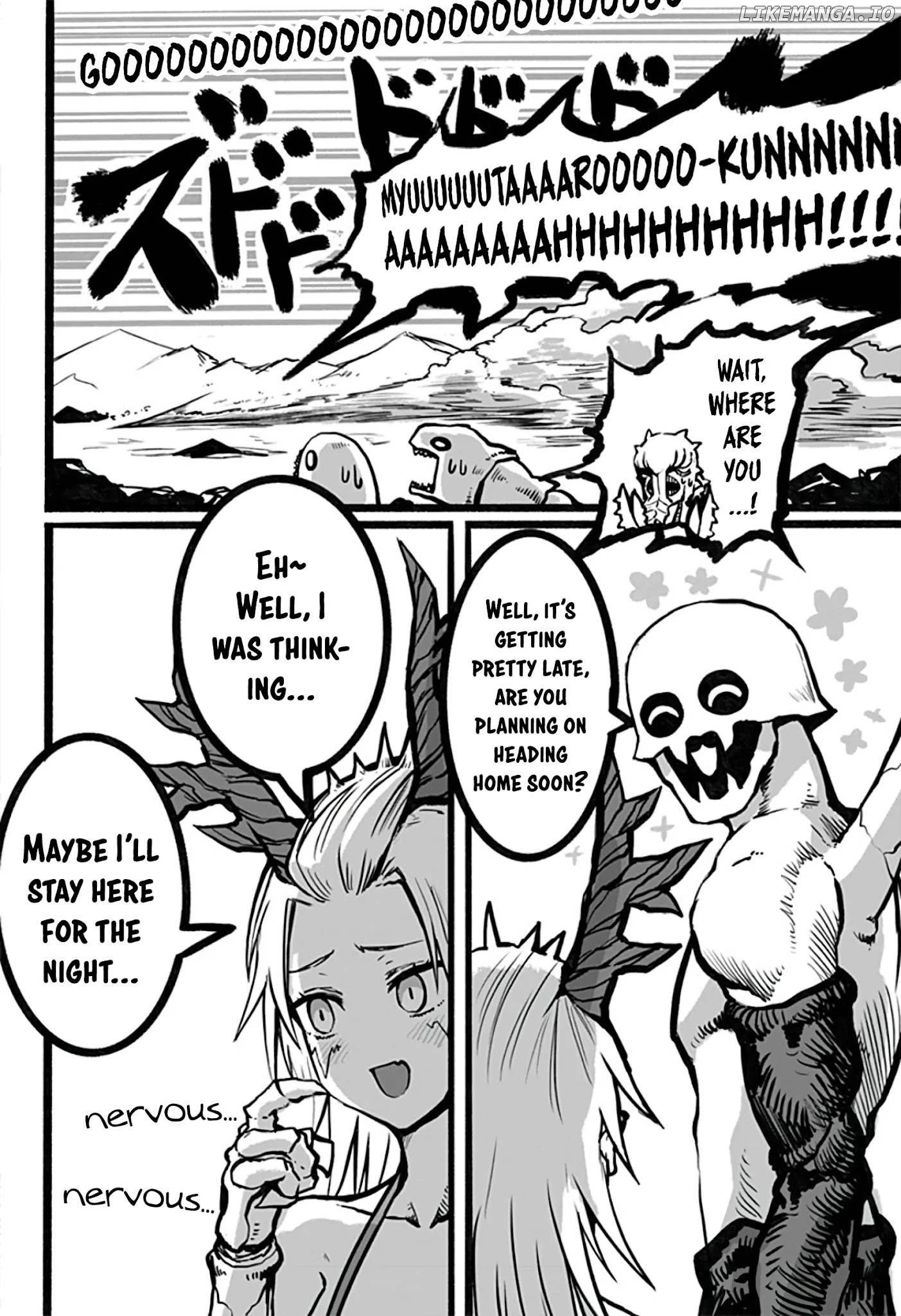 The Mutant Wants To Kiss His Human Girlfriend chapter 10 - page 9