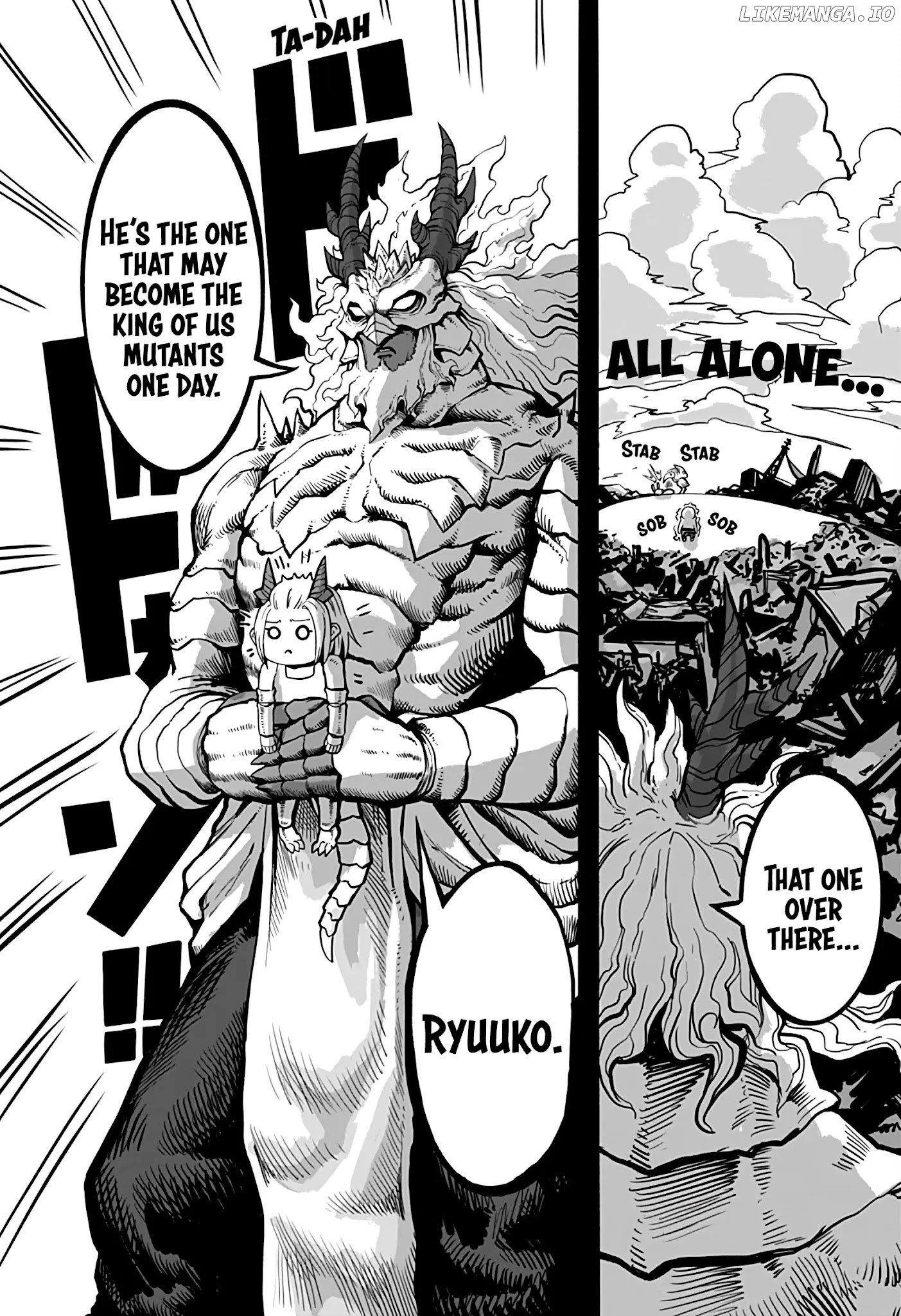 The Mutant Wants To Kiss His Human Girlfriend chapter 9 - page 4