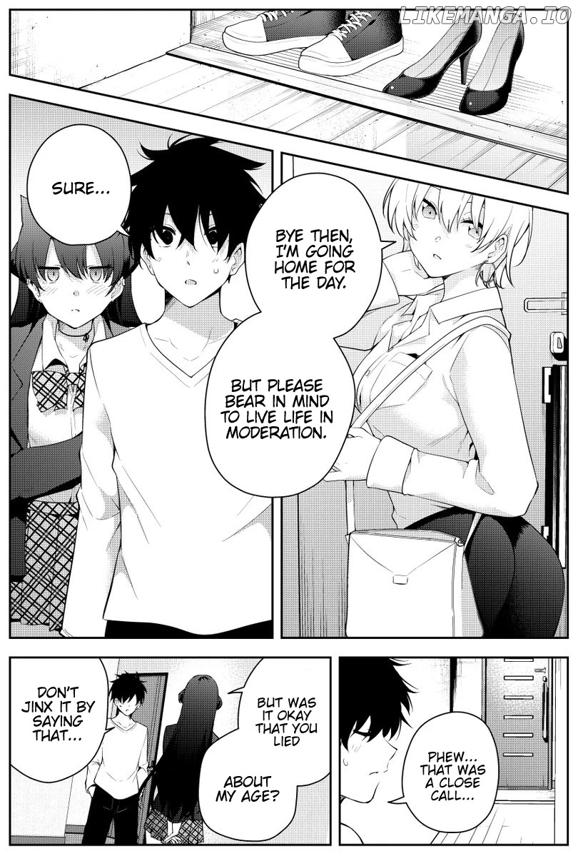 The Story Of A Manga Artist Confined By A Strange High School Girl chapter 42 - page 1