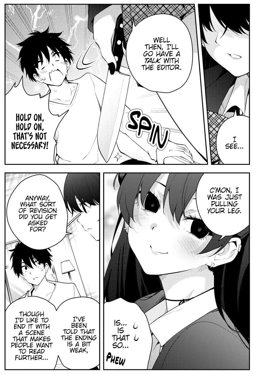 The Story Of A Manga Artist Confined By A Strange High School Girl chapter 38 - page 2