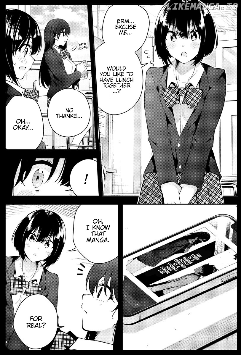 The Story Of A Manga Artist Confined By A Strange High School Girl chapter 39.5 - page 3
