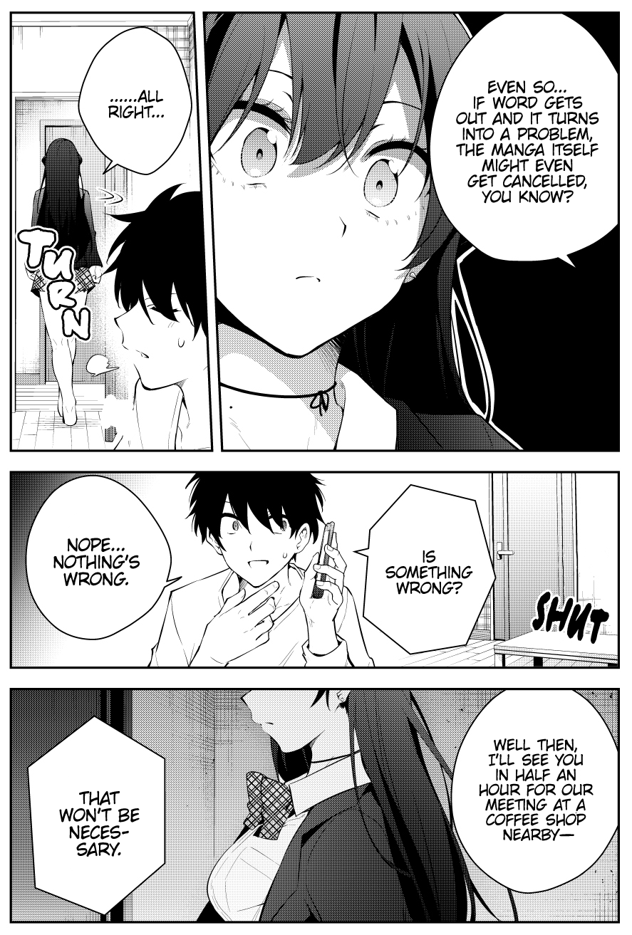 The Story Of A Manga Artist Confined By A Strange High School Girl chapter 40 - page 7