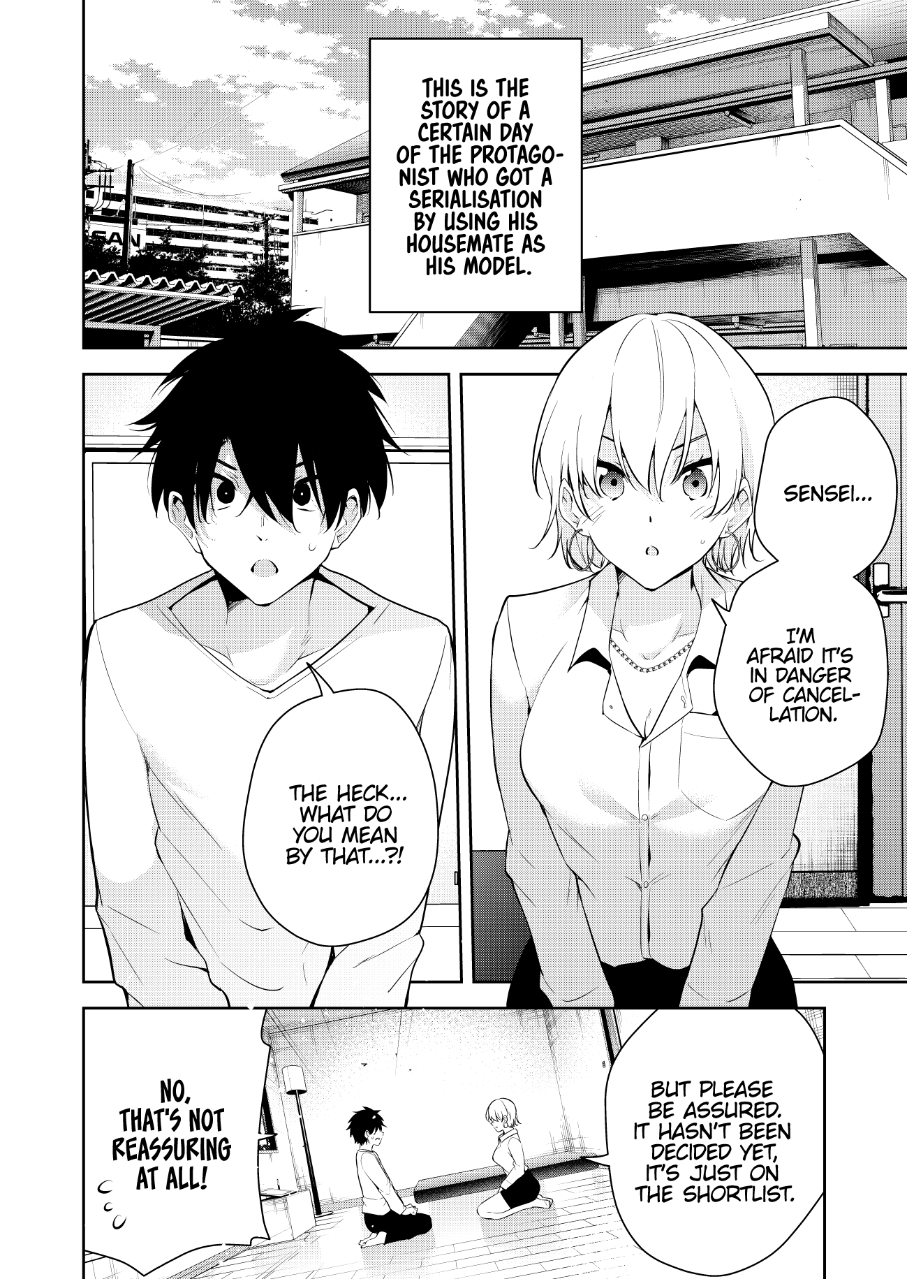 The Story Of A Manga Artist Confined By A Strange High School Girl chapter 49 - page 1
