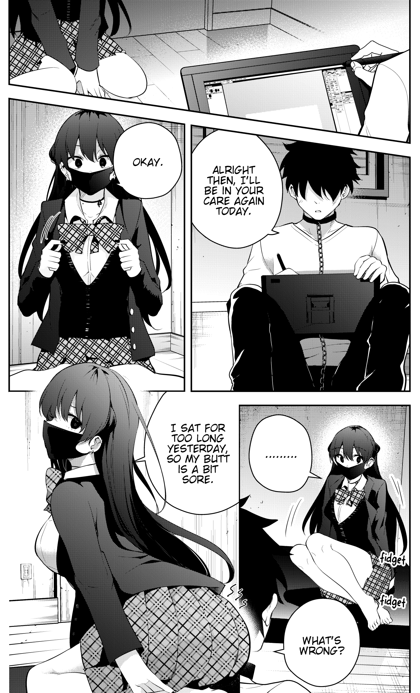 The Story Of A Manga Artist Confined By A Strange High School Girl chapter 20 - page 1