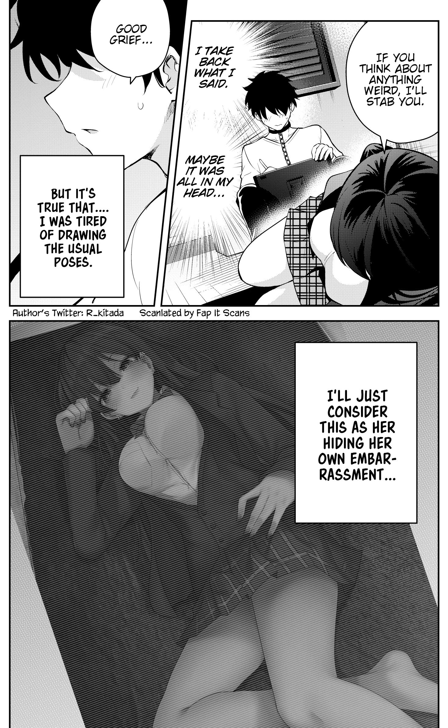 The Story Of A Manga Artist Confined By A Strange High School Girl chapter 20 - page 4