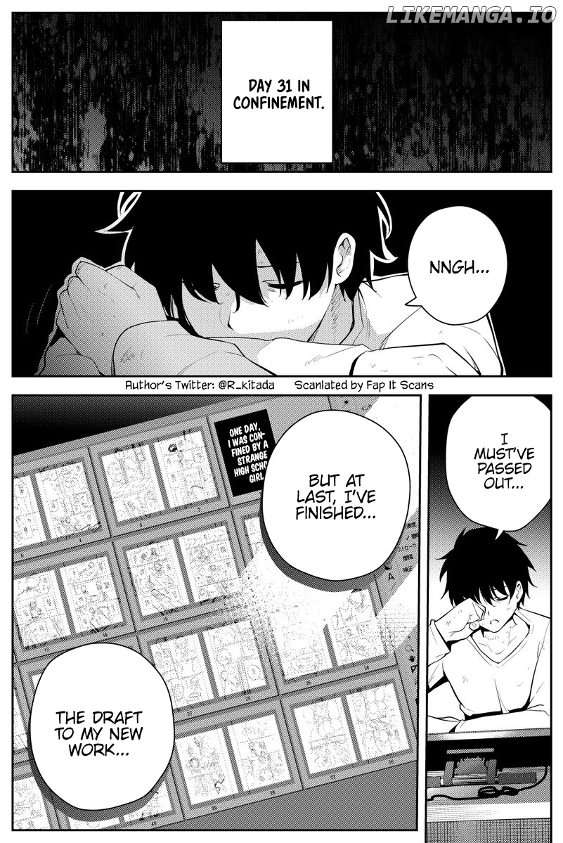 The Story Of A Manga Artist Confined By A Strange High School Girl chapter 31 - page 1