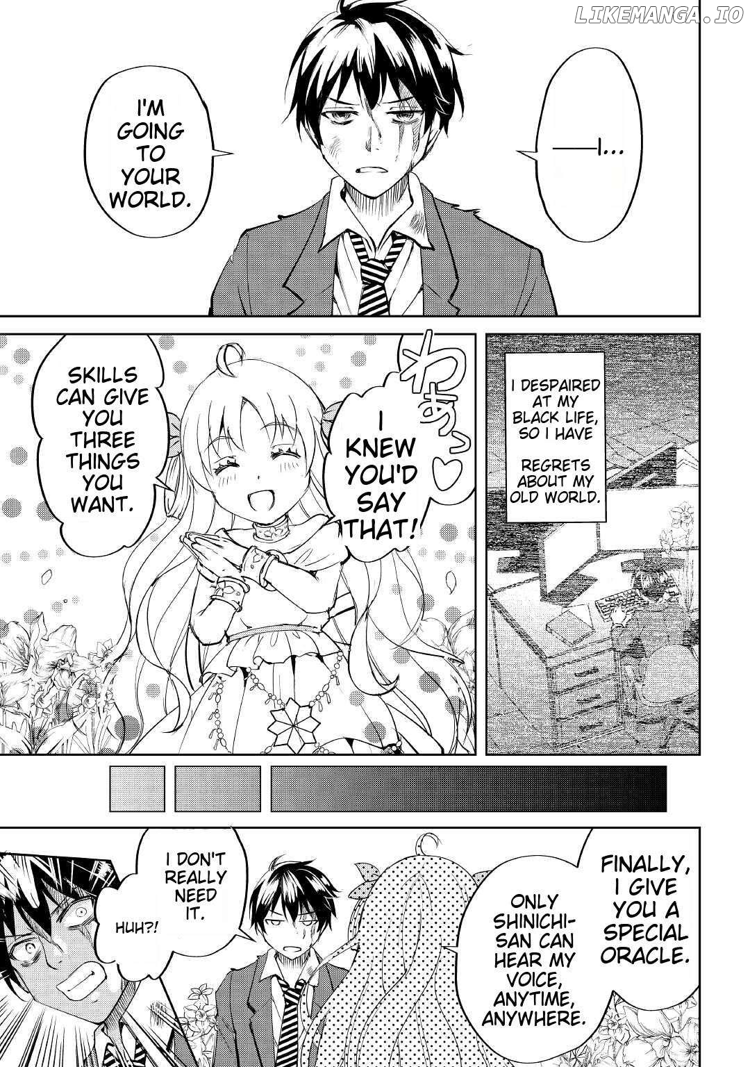 Amarimono Isekaijin no Jiyuu Seikatsu: Yuusha ja Nai node Katteni Yarasete Moraimasu Chapter 1 - page 14
