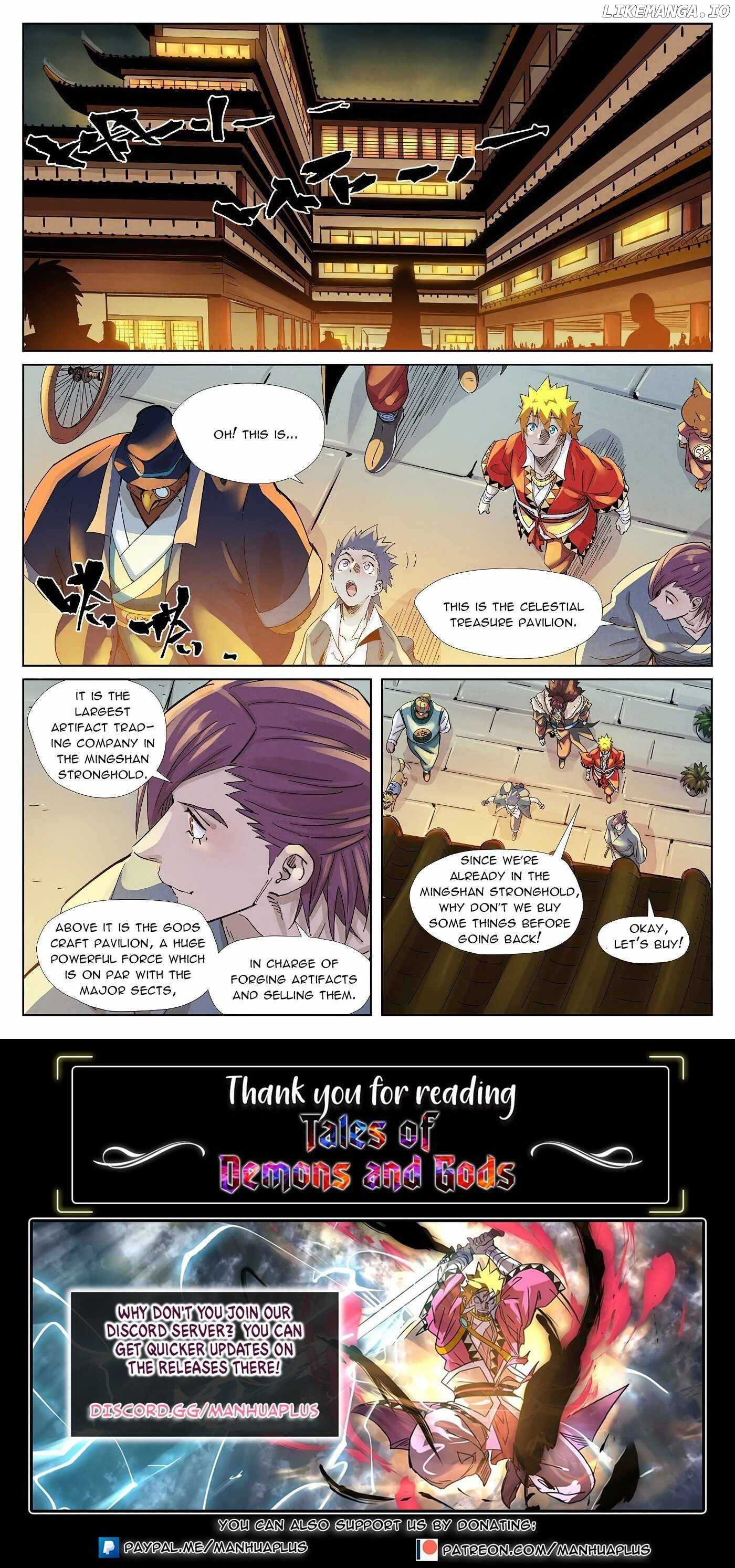 Tales of Demons and Gods Chapter 366.5 - page 10
