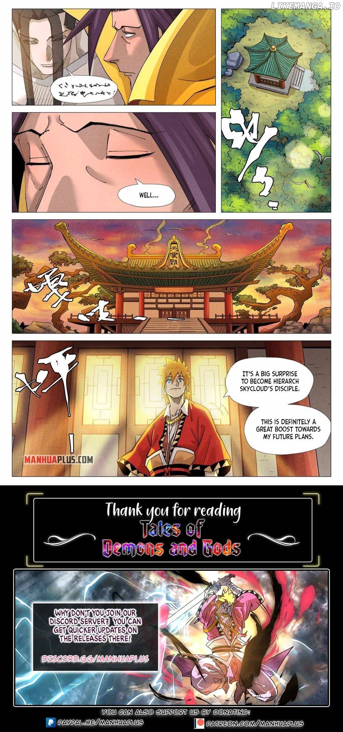 Tales of Demons and Gods Chapter 365.5 - page 10