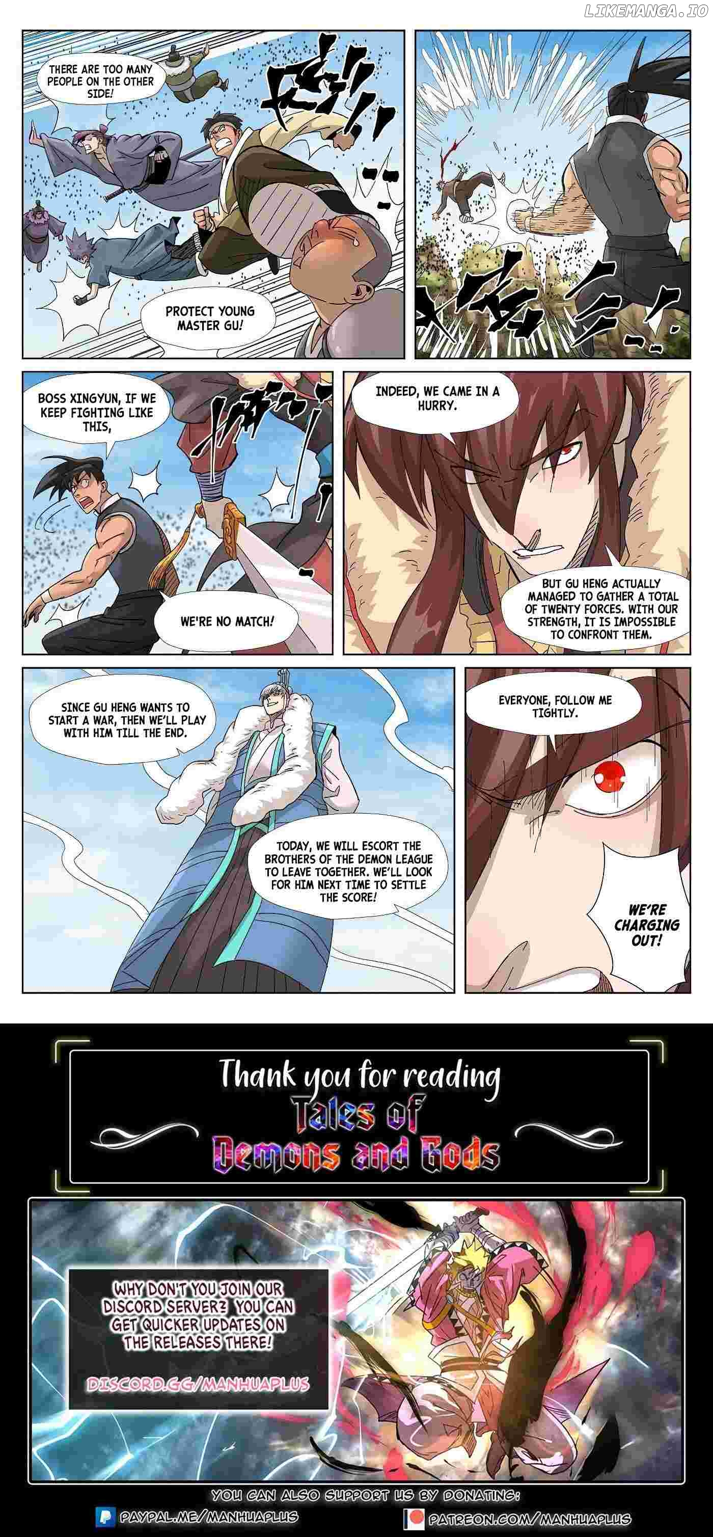 Tales of Demons and Gods Chapter 363.5 - page 10