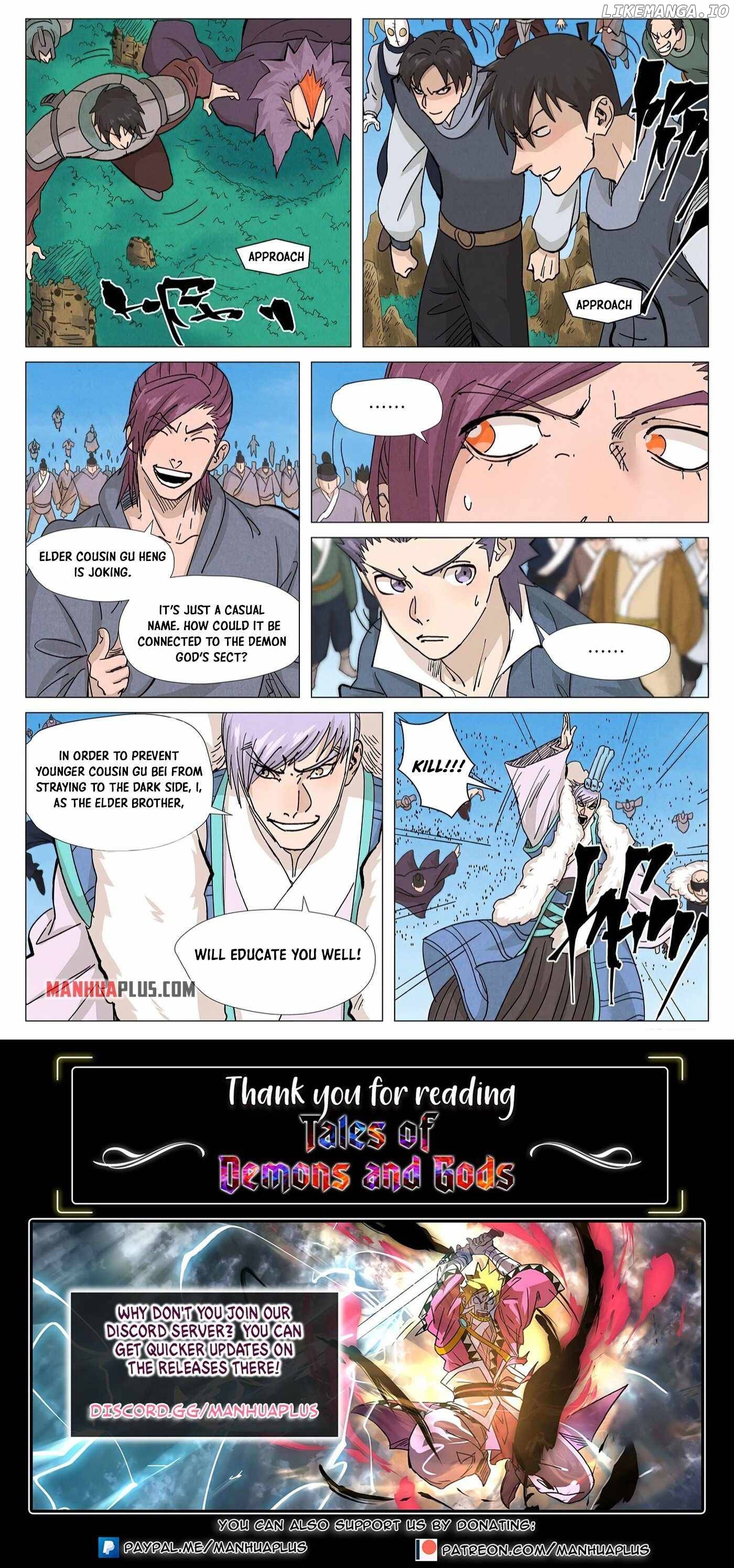 Tales of Demons and Gods Chapter 362.5 - page 10