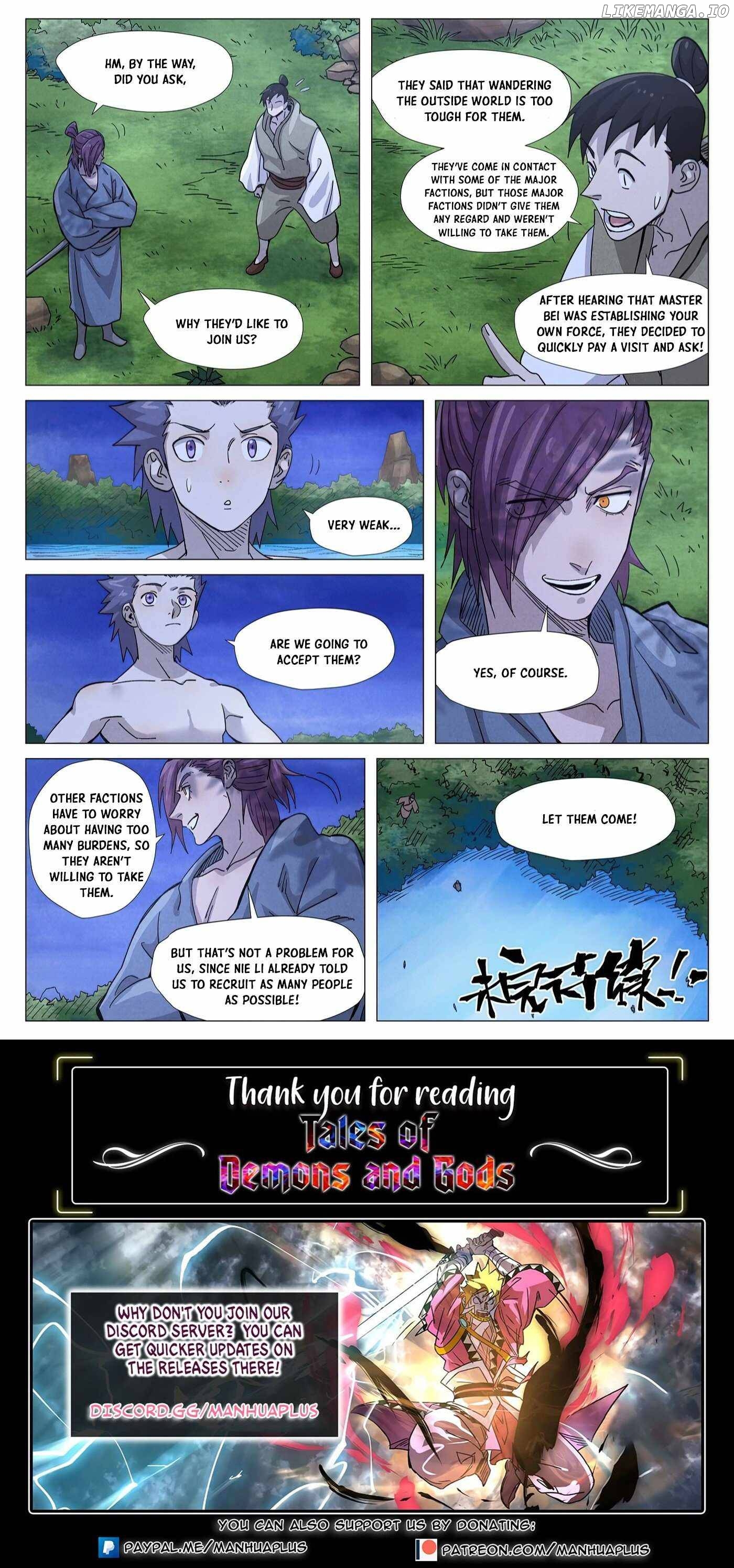 Tales of Demons and Gods Chapter 361.5 - page 10