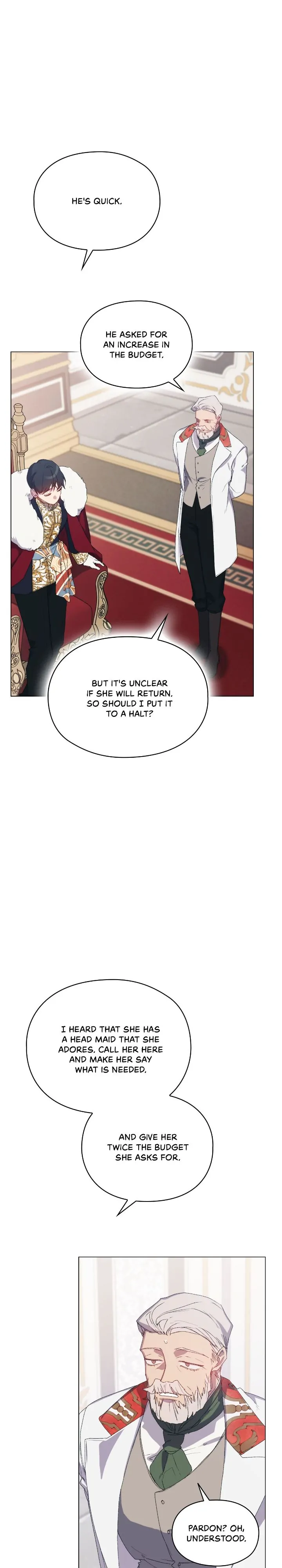 I'll Raise You Well in This Life, Your Majesty! Chapter 107 - page 35