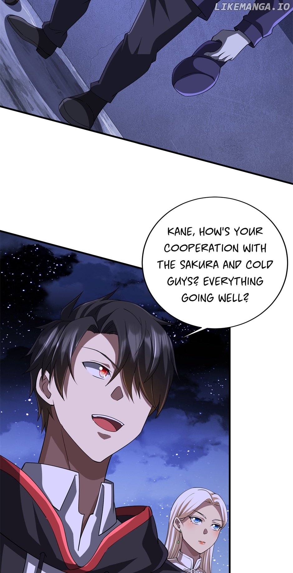 With My Netherworld Trillions, Game On! Chapter 77 - page 2