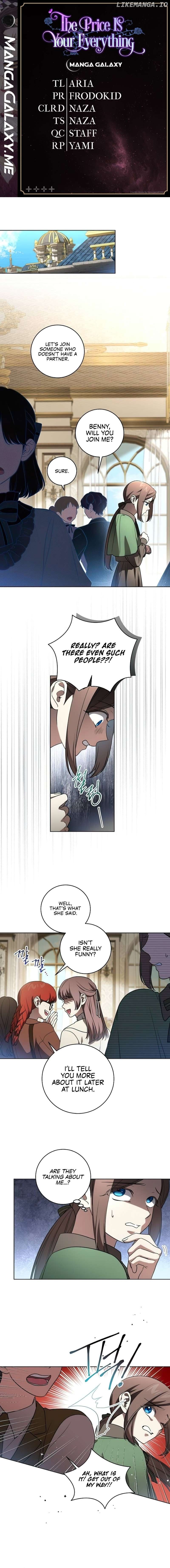 The Price Is Your Everything Chapter 31 - page 1