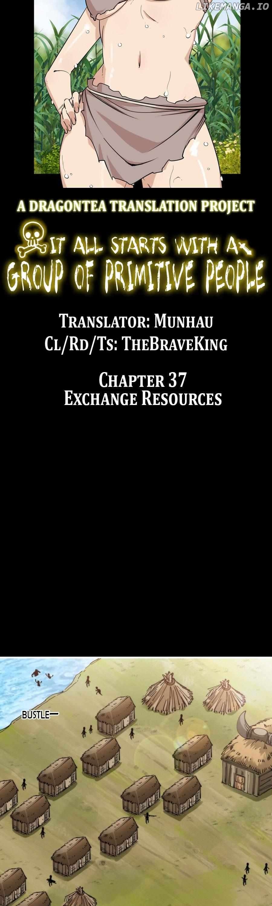 It All Starts With A Group Of Primitive People Chapter 37 - page 9