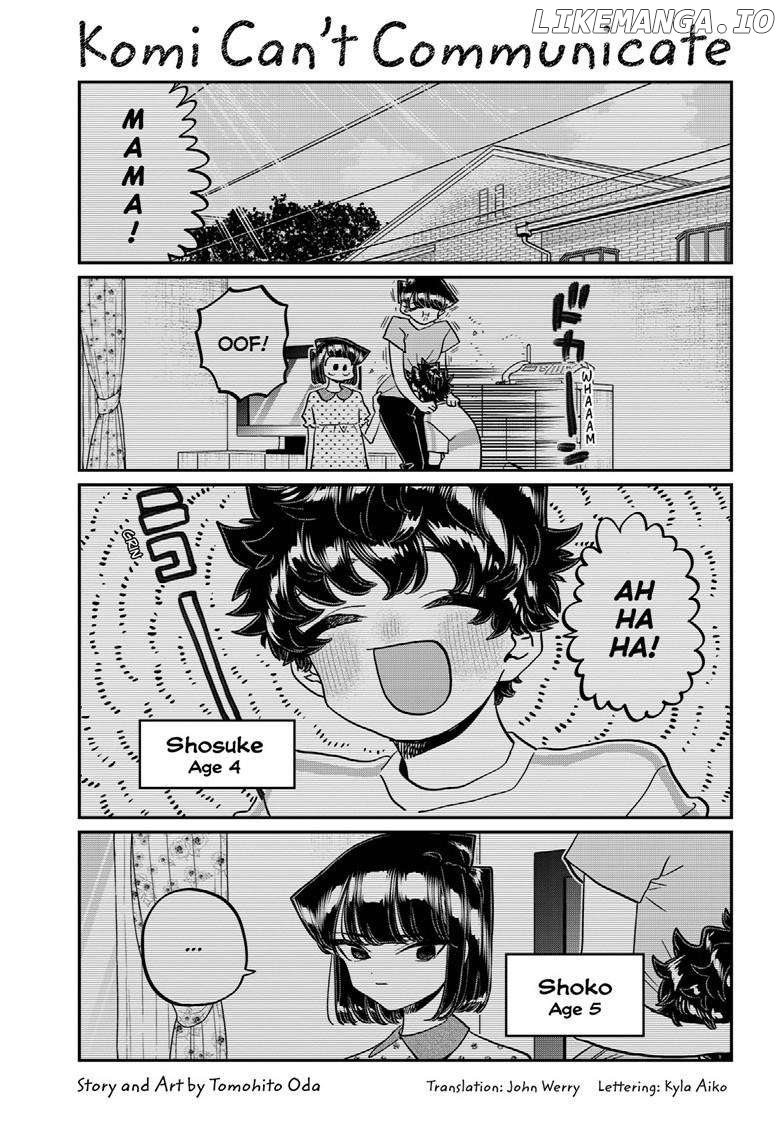 Komi-san wa Komyushou Desu Chapter 460 - page 1