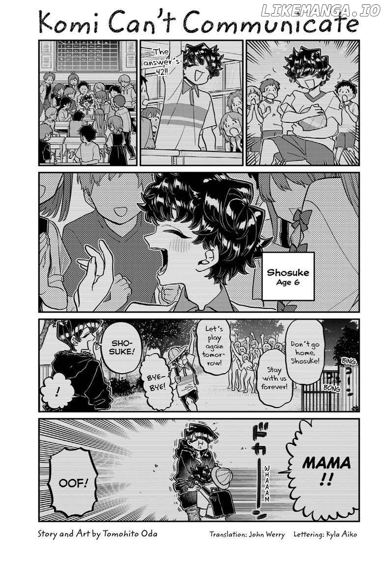 Komi-san wa Komyushou Desu Chapter 461 - page 1