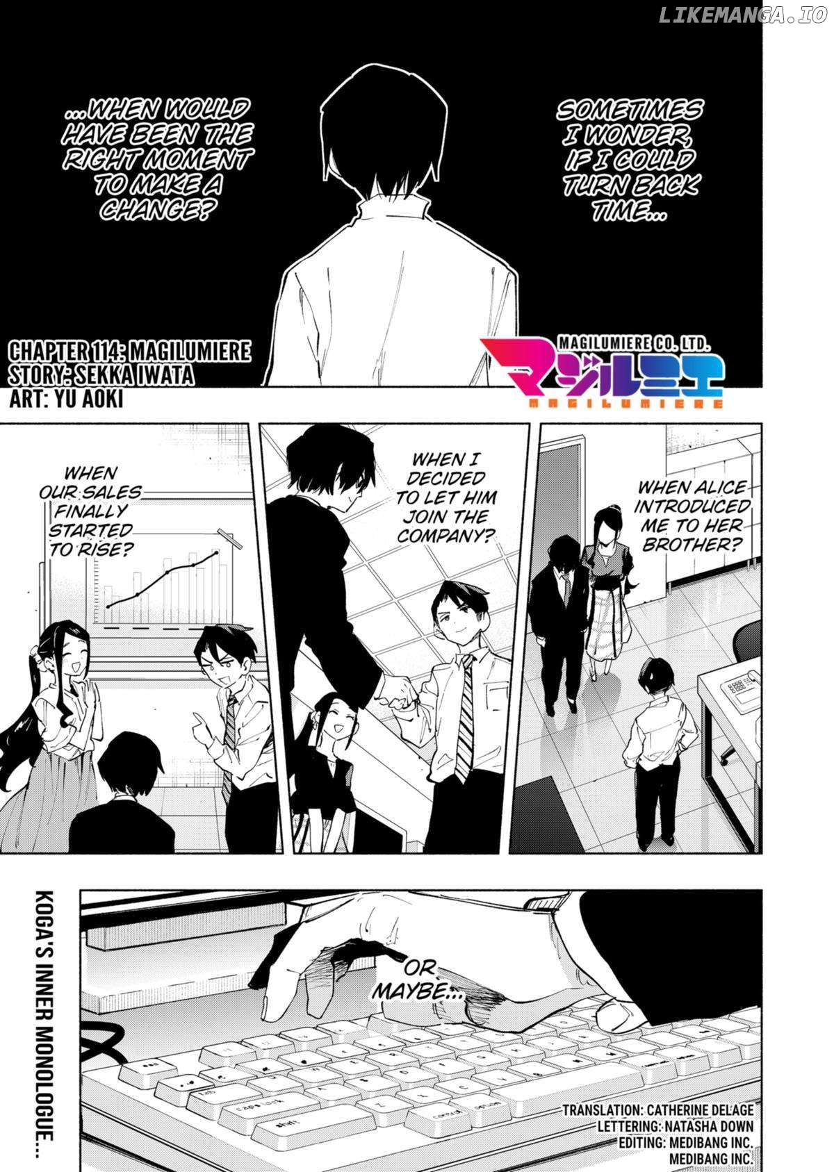 Kabushiki Gaisha Magi Lumiere Chapter 114 - page 1