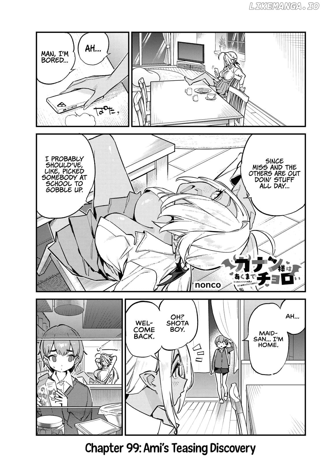 Kanan-Sama Is Easy As Hell! Chapter 99 - page 2