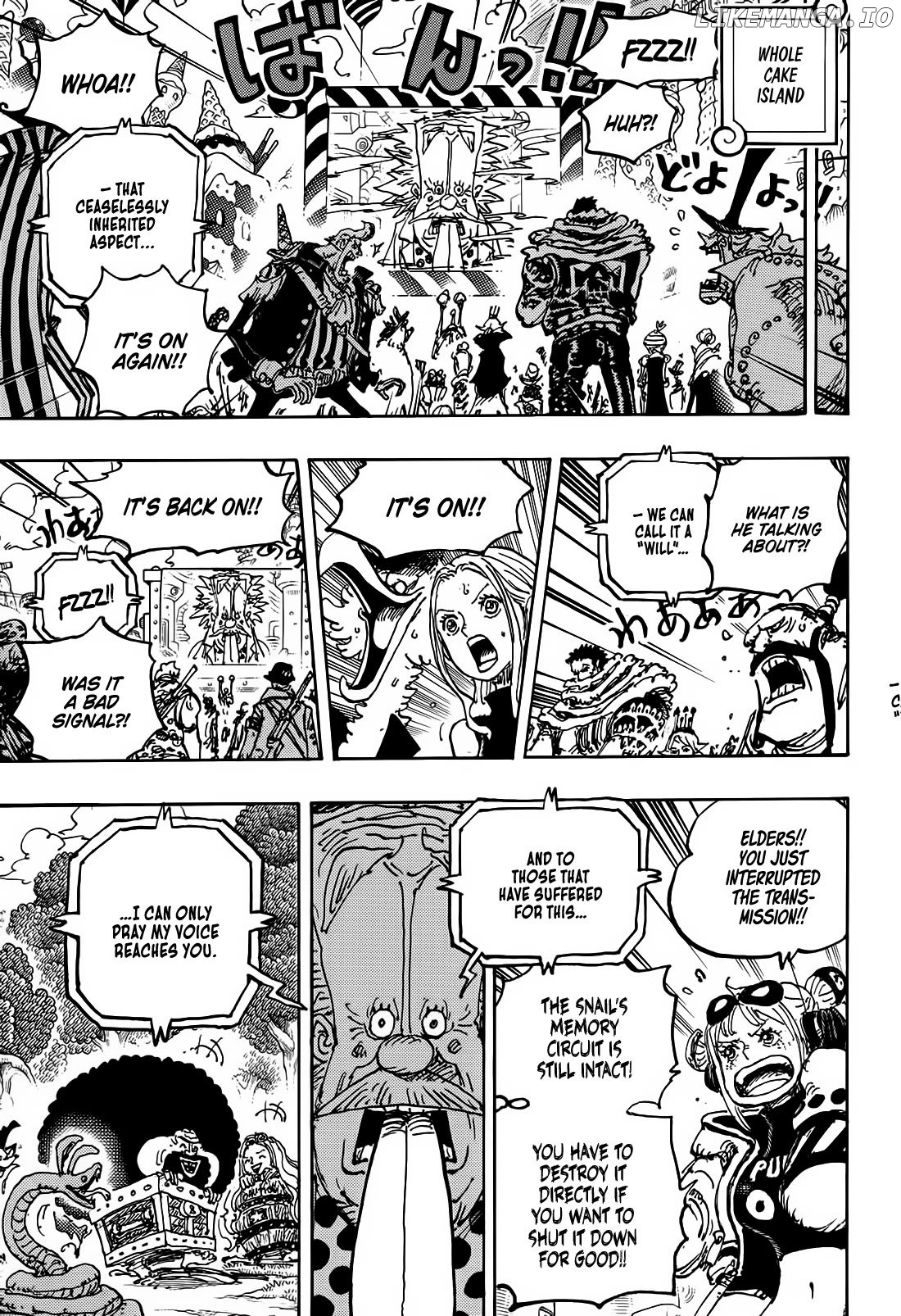 One Piece Chapter 1119 - page 9