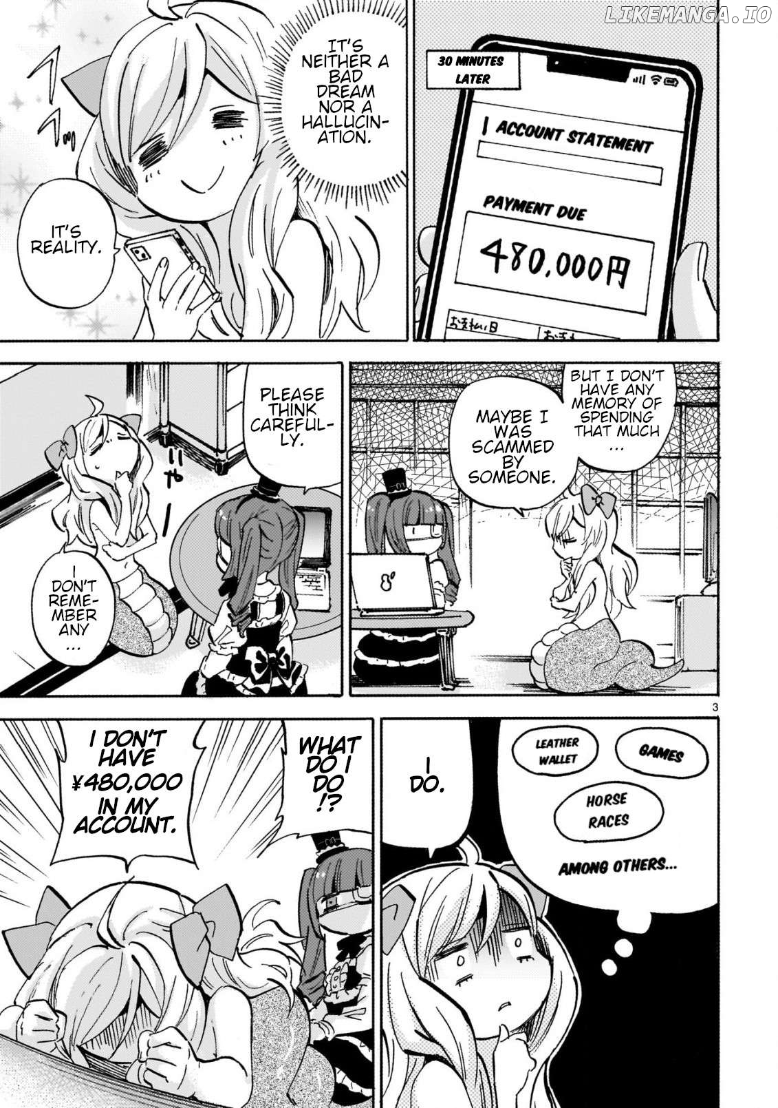 Jashin-chan Dropkick Chapter 258 - page 3