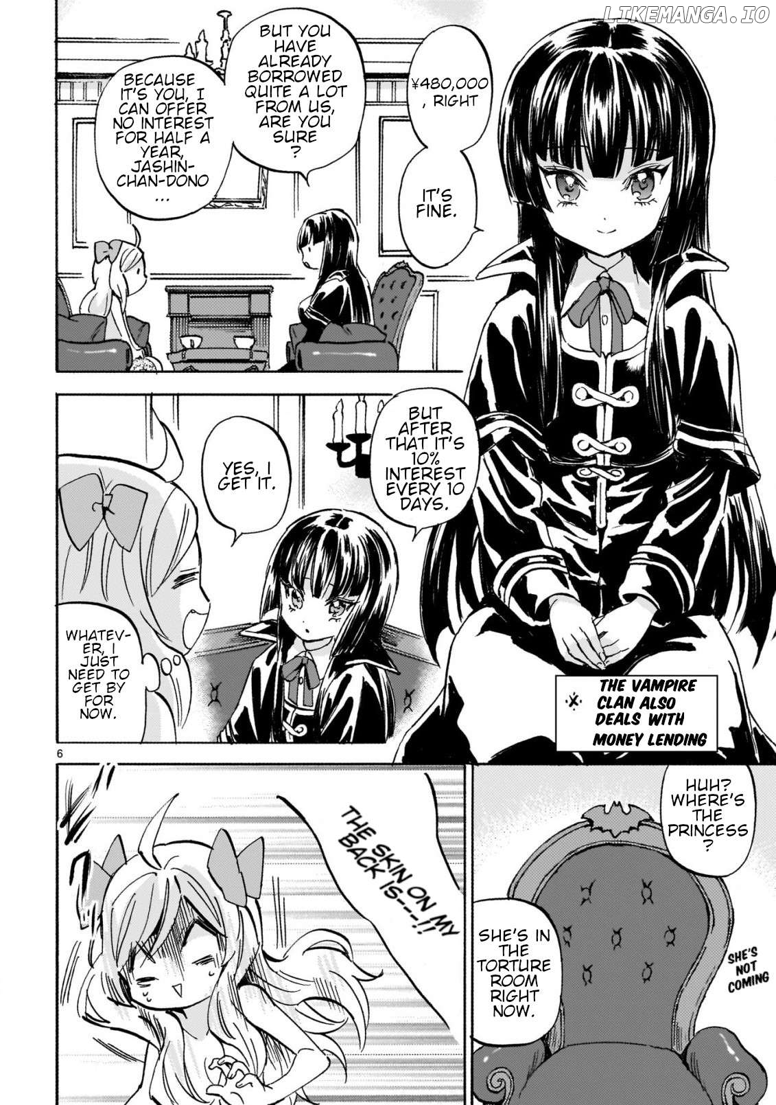 Jashin-chan Dropkick Chapter 258 - page 6