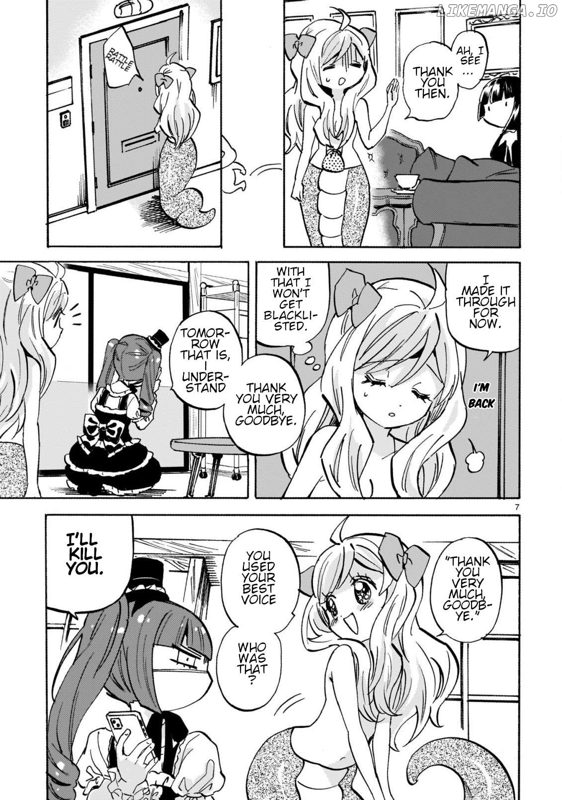 Jashin-chan Dropkick Chapter 258 - page 7