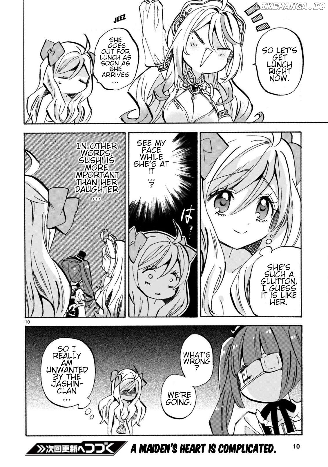 Jashin-chan Dropkick Chapter 259 - page 10