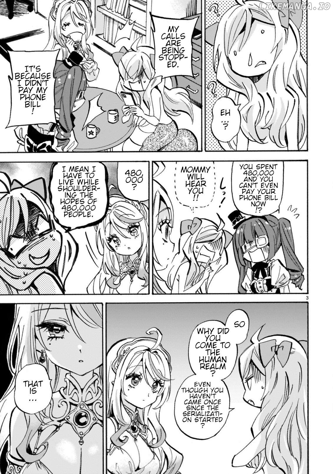 Jashin-chan Dropkick Chapter 259 - page 3