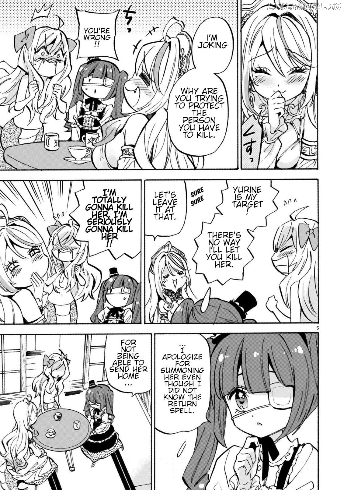 Jashin-chan Dropkick Chapter 259 - page 5