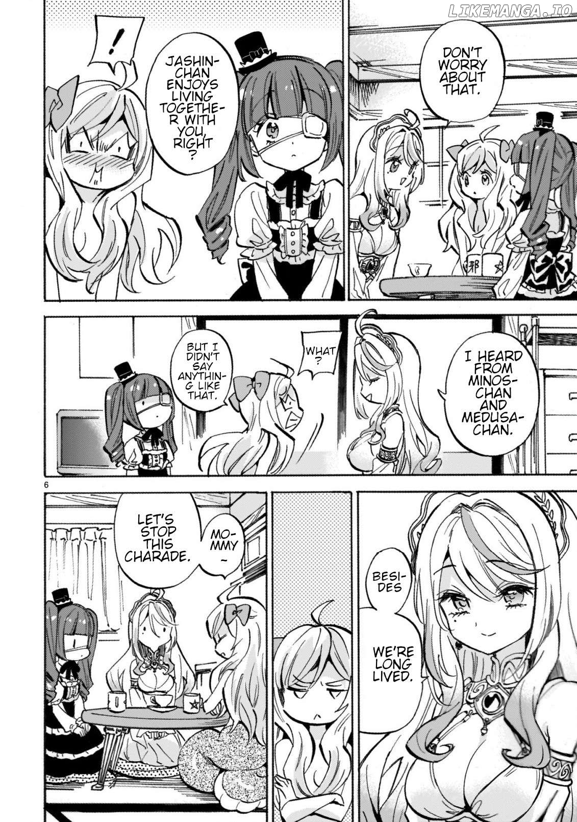 Jashin-chan Dropkick Chapter 259 - page 6