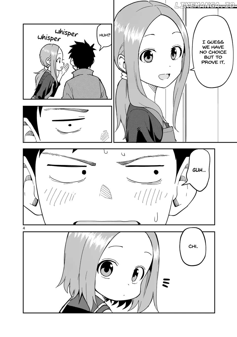 Karakai Jouzu no (Moto) Takagi-san Chapter 311 - page 4