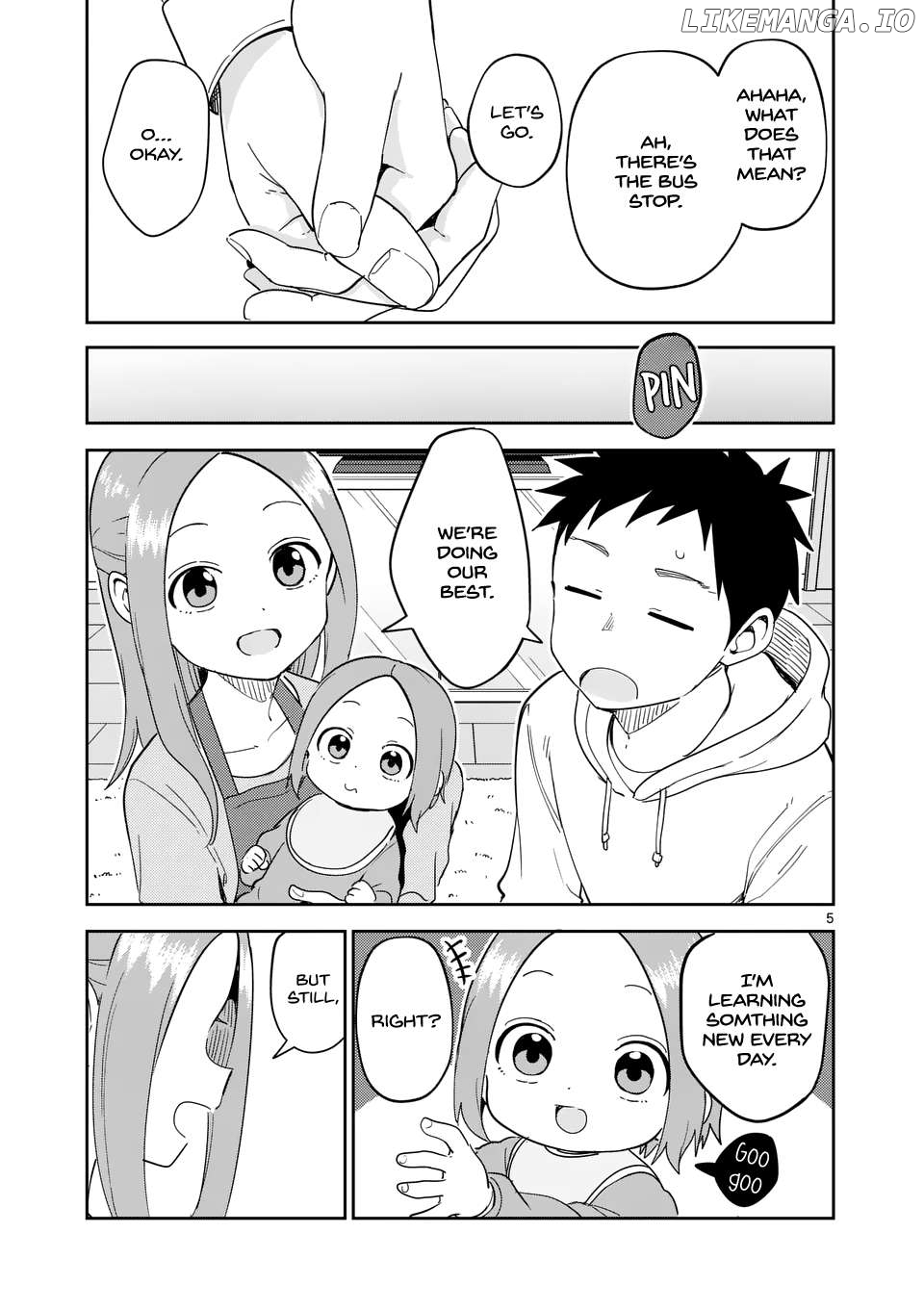 Karakai Jouzu no (Moto) Takagi-san Chapter 312 - page 5