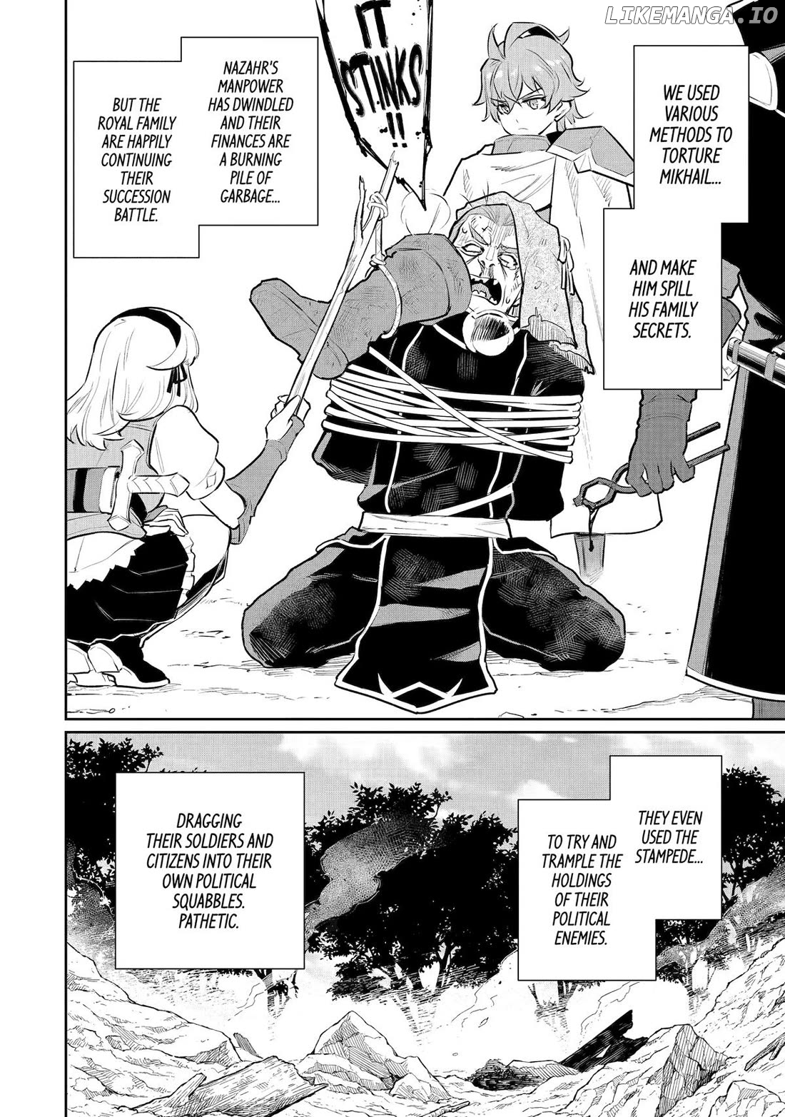 Ochikobore Kuni wo Deru ~Jitsuwa Sekai de 4 Hitome no Fuyojutsu Shidatta Kudan ni Tsuite~ Chapter 46 - page 12