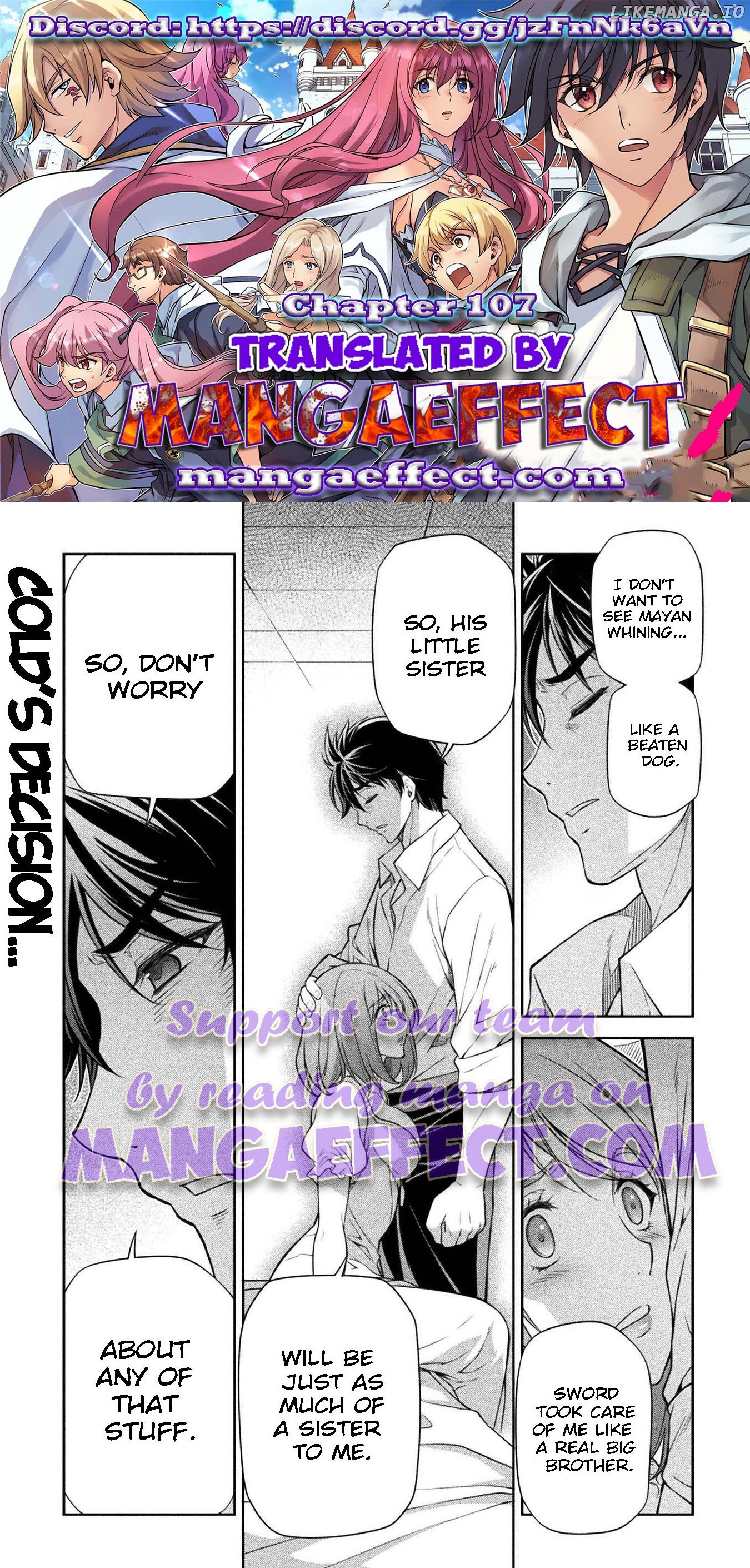 Drawing: The Greatest Mangaka Becomes A Skilled “Martial Artist” In Another World Chapter 107 - page 1