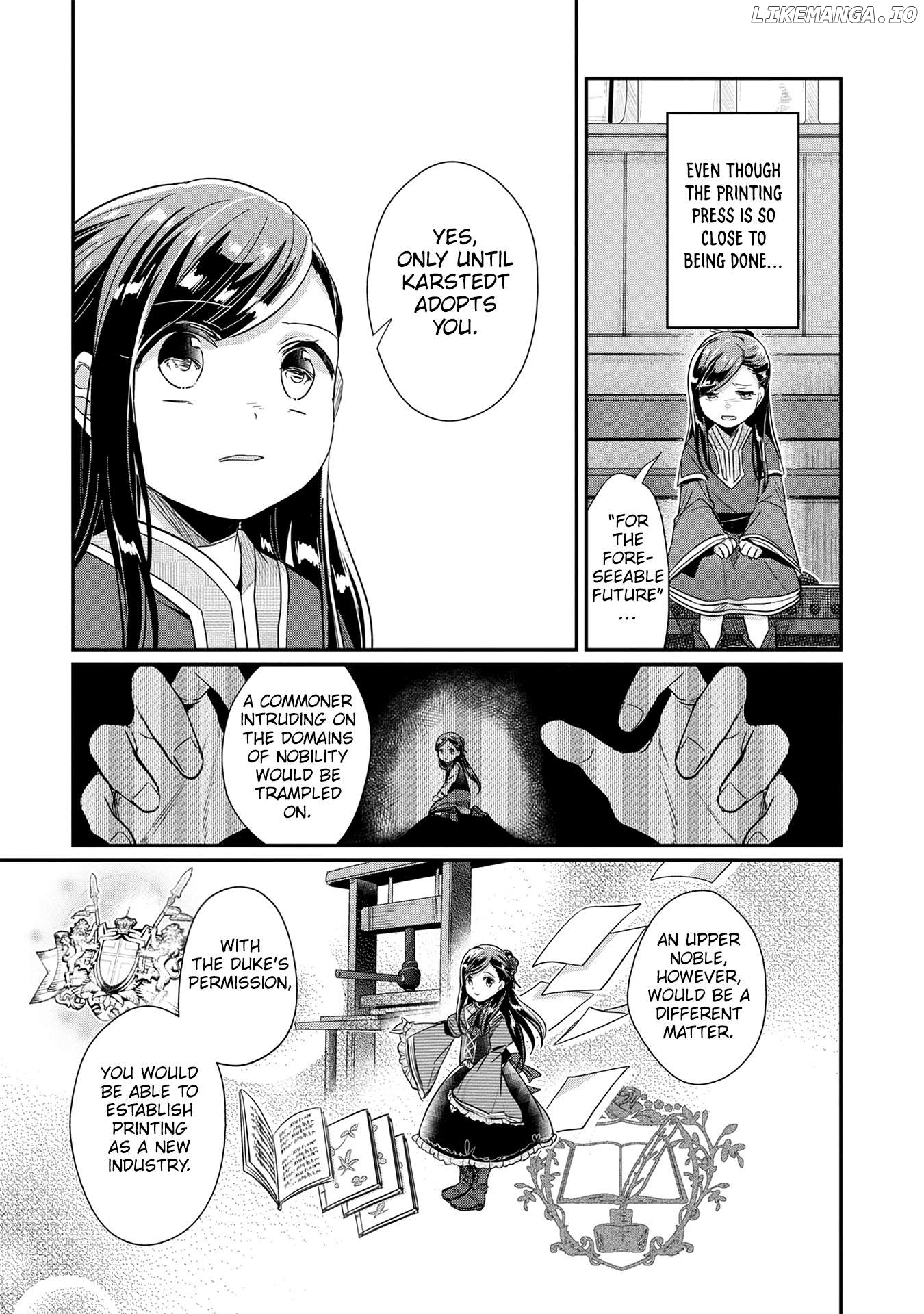 Ascendance of a Bookworm ~I'll Do Anything to Become a Librarian~ Part 2 「I'll Become a Shrine Maiden for Books!」 Chapter 50 - page 22