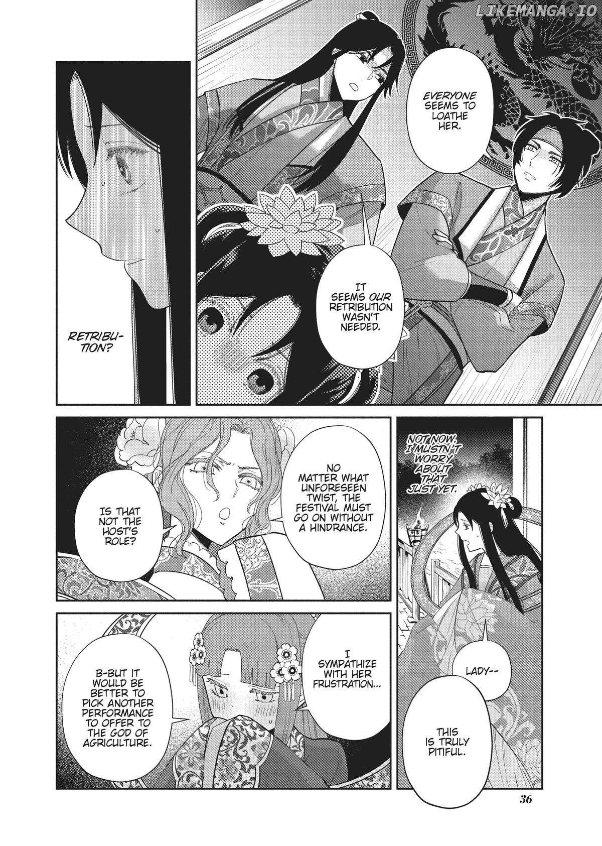 Though I am an Inept Villainess ~Tale of the Butterfly-Rat Swap in the Maiden Court~ Chapter 21 - page 36