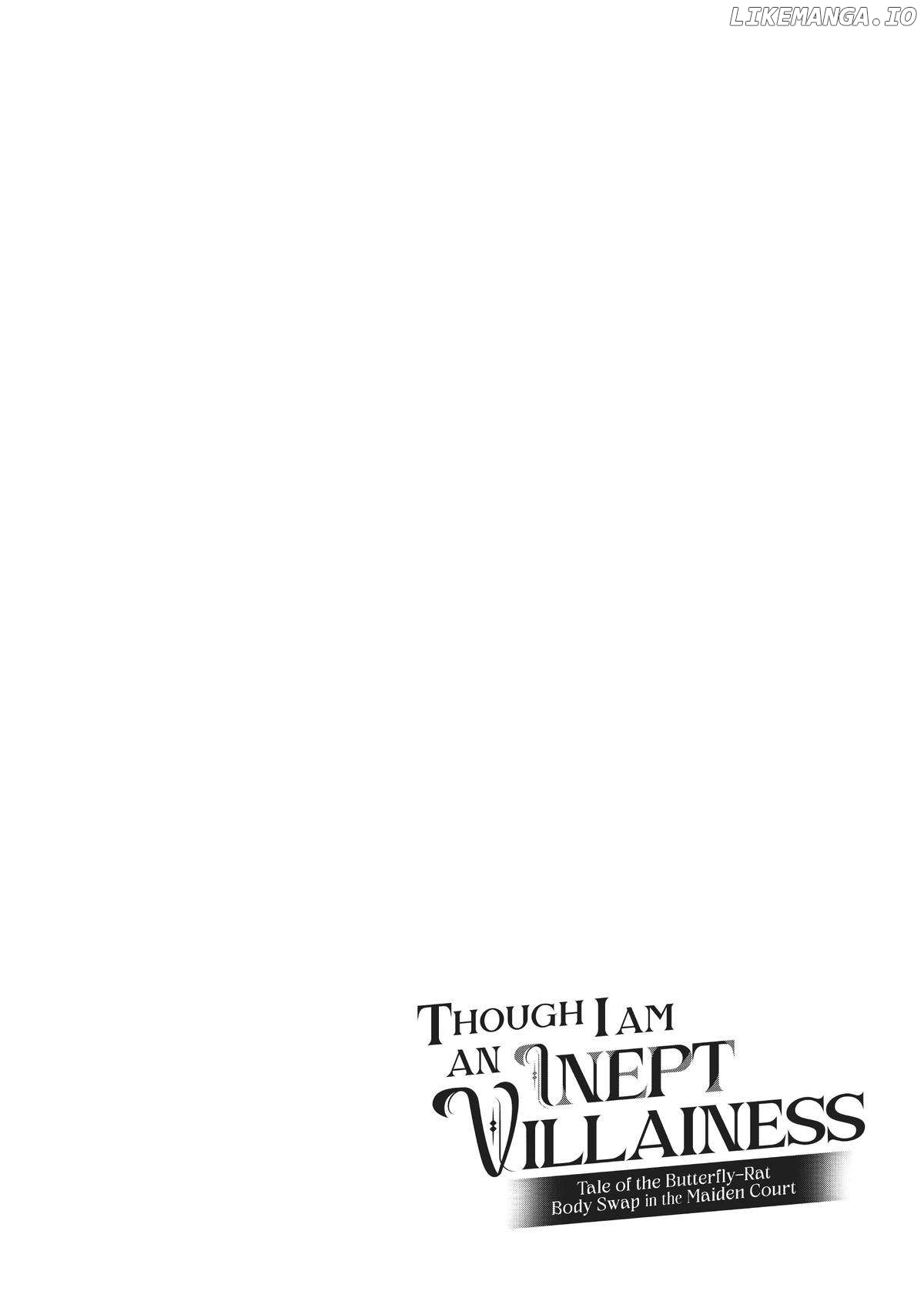 Though I am an Inept Villainess ~Tale of the Butterfly-Rat Swap in the Maiden Court~ Chapter 24.5 - page 31