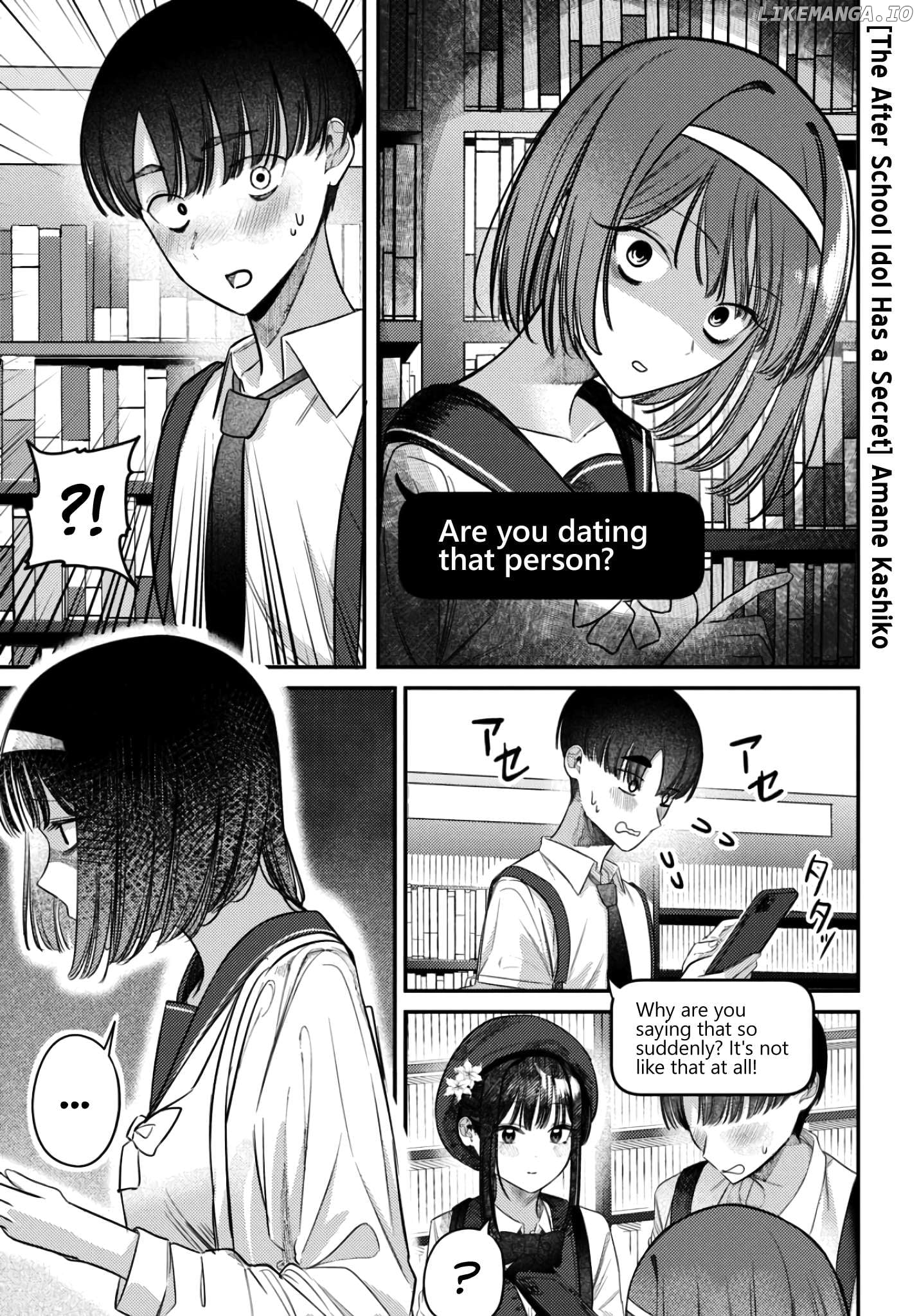 Houkago No Idol Ni Wa Himitsu Ga Aru Chapter 37 - page 1