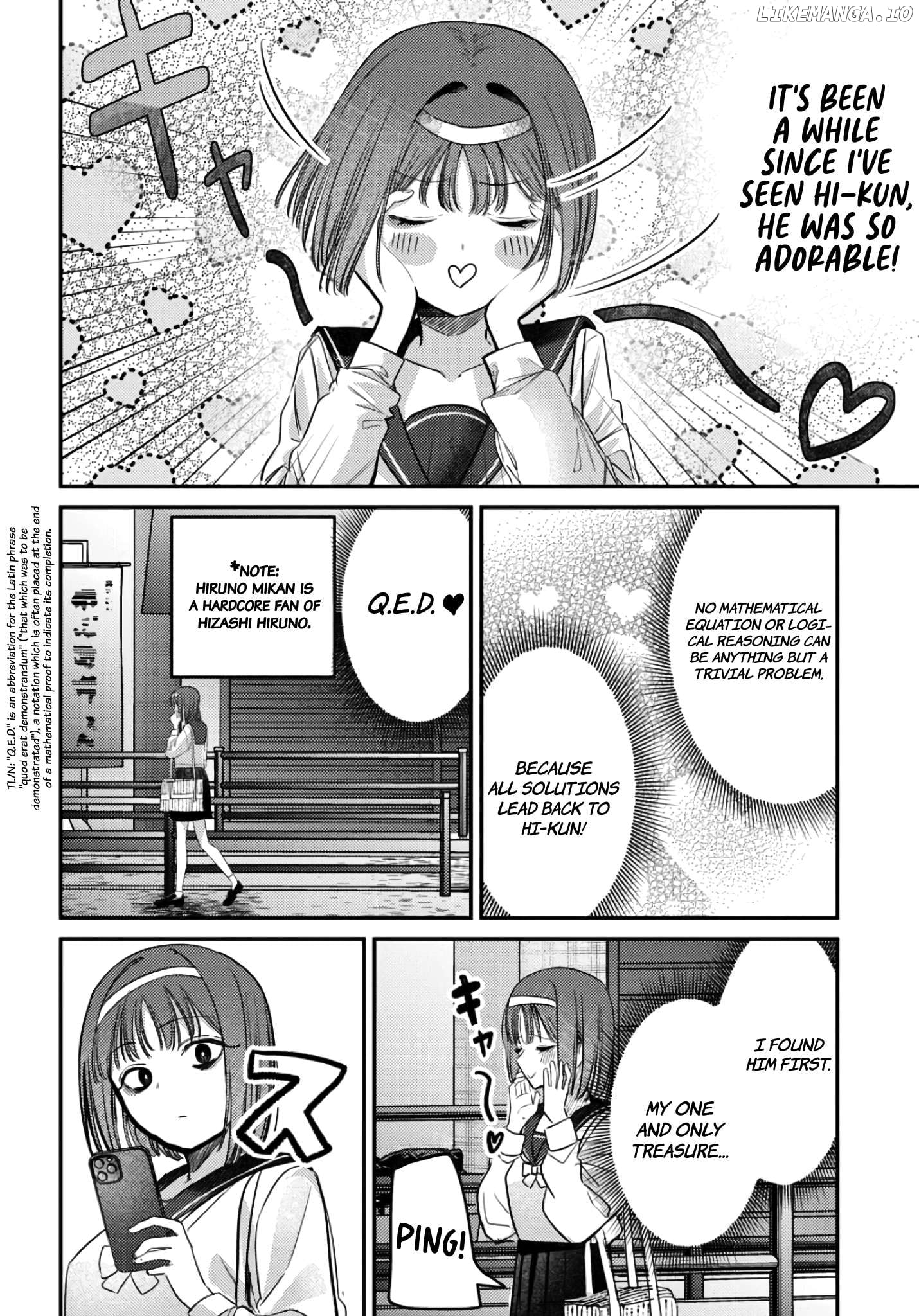 Houkago No Idol Ni Wa Himitsu Ga Aru Chapter 37 - page 6