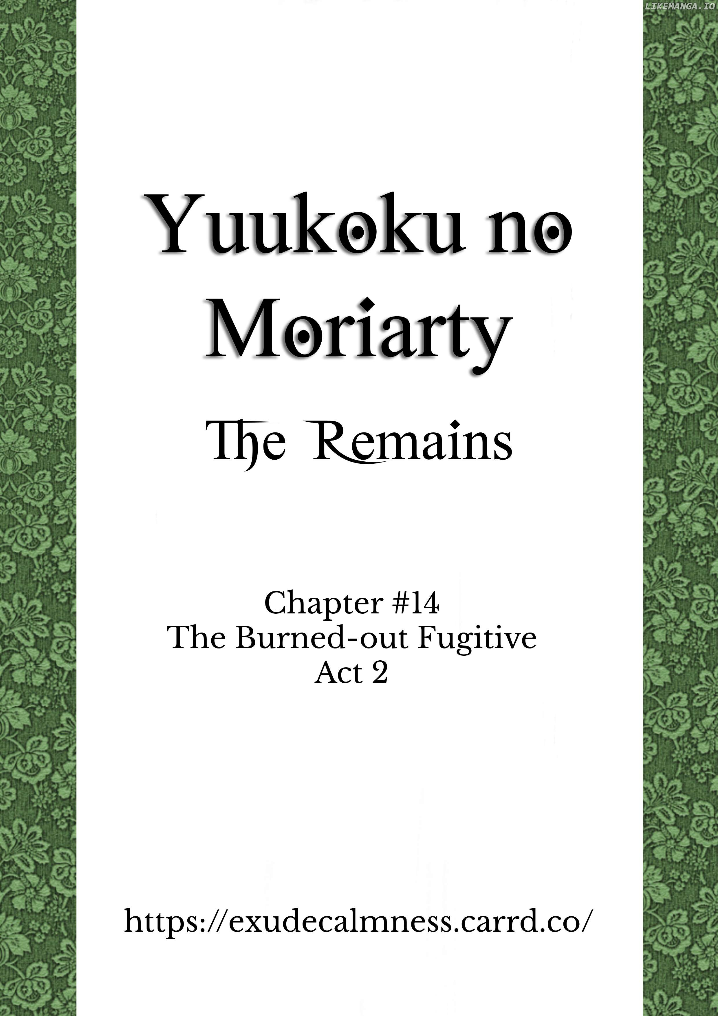 Yuukoku No Moriarty: The Remains Chapter 14 - page 1