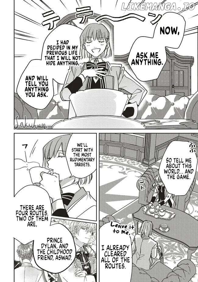 The Villainess is oblivious to the Prince's True Doting Nature. Chapter 14 - page 12