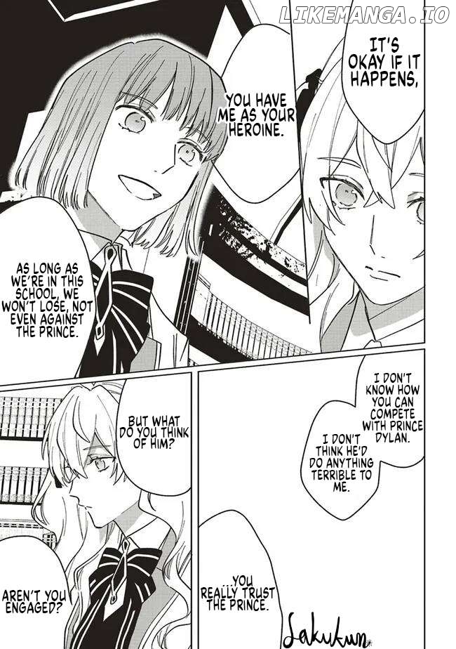 The Villainess is oblivious to the Prince's True Doting Nature. Chapter 14 - page 19