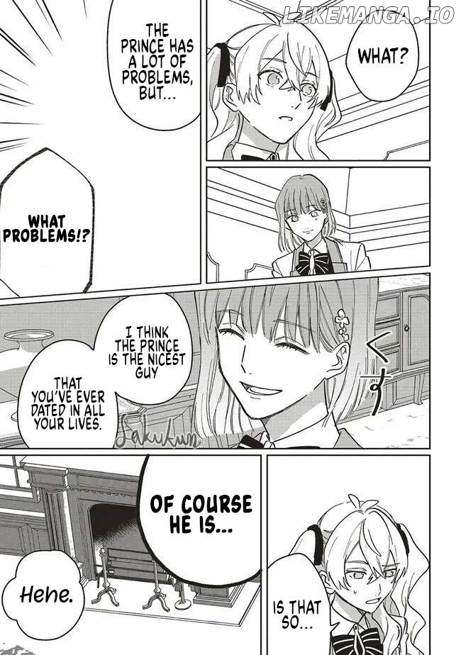 The Villainess is oblivious to the Prince's True Doting Nature. Chapter 14 - page 27
