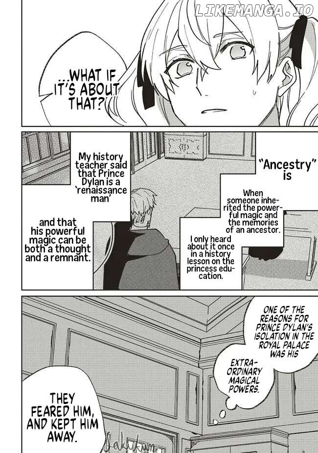 The Villainess is oblivious to the Prince's True Doting Nature. Chapter 14 - page 4