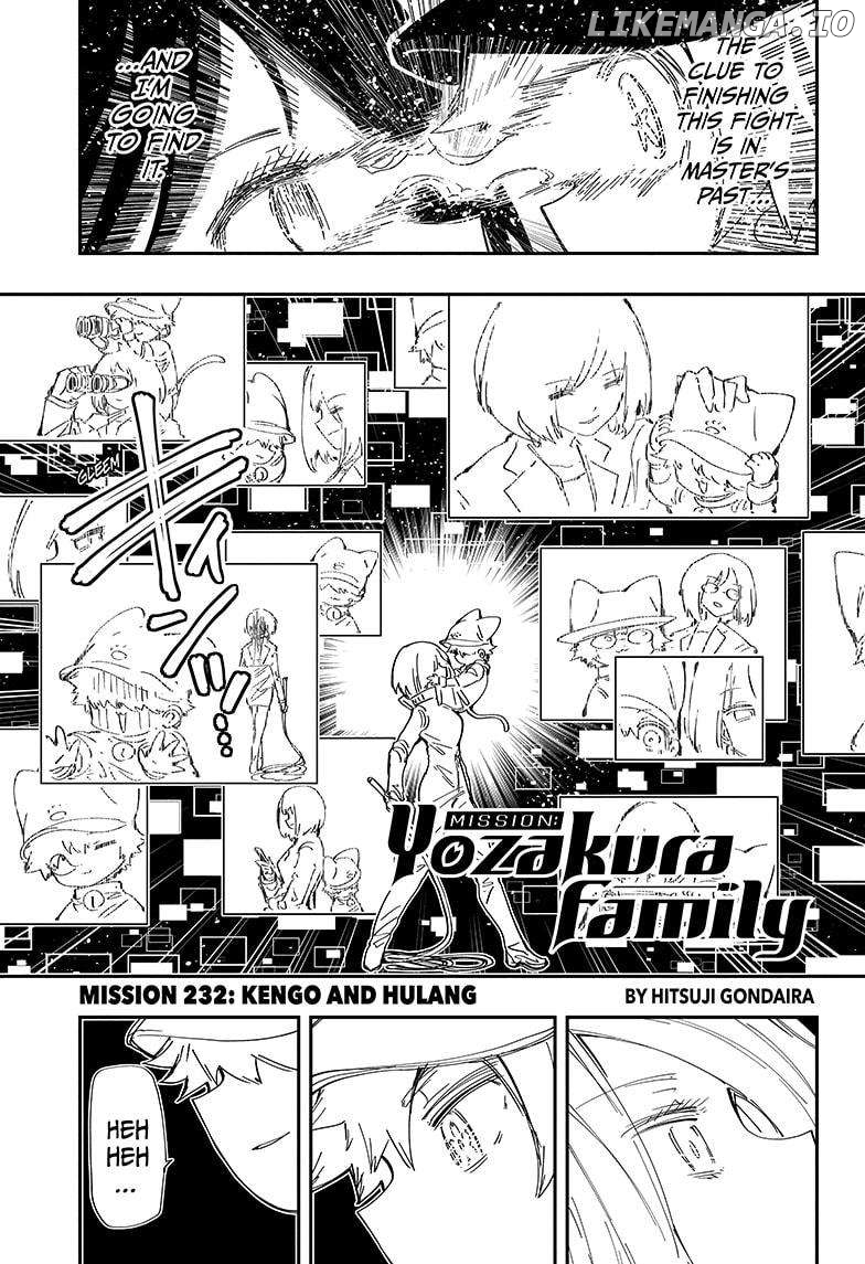 Mission: Yozakura Family Chapter 232 - page 1