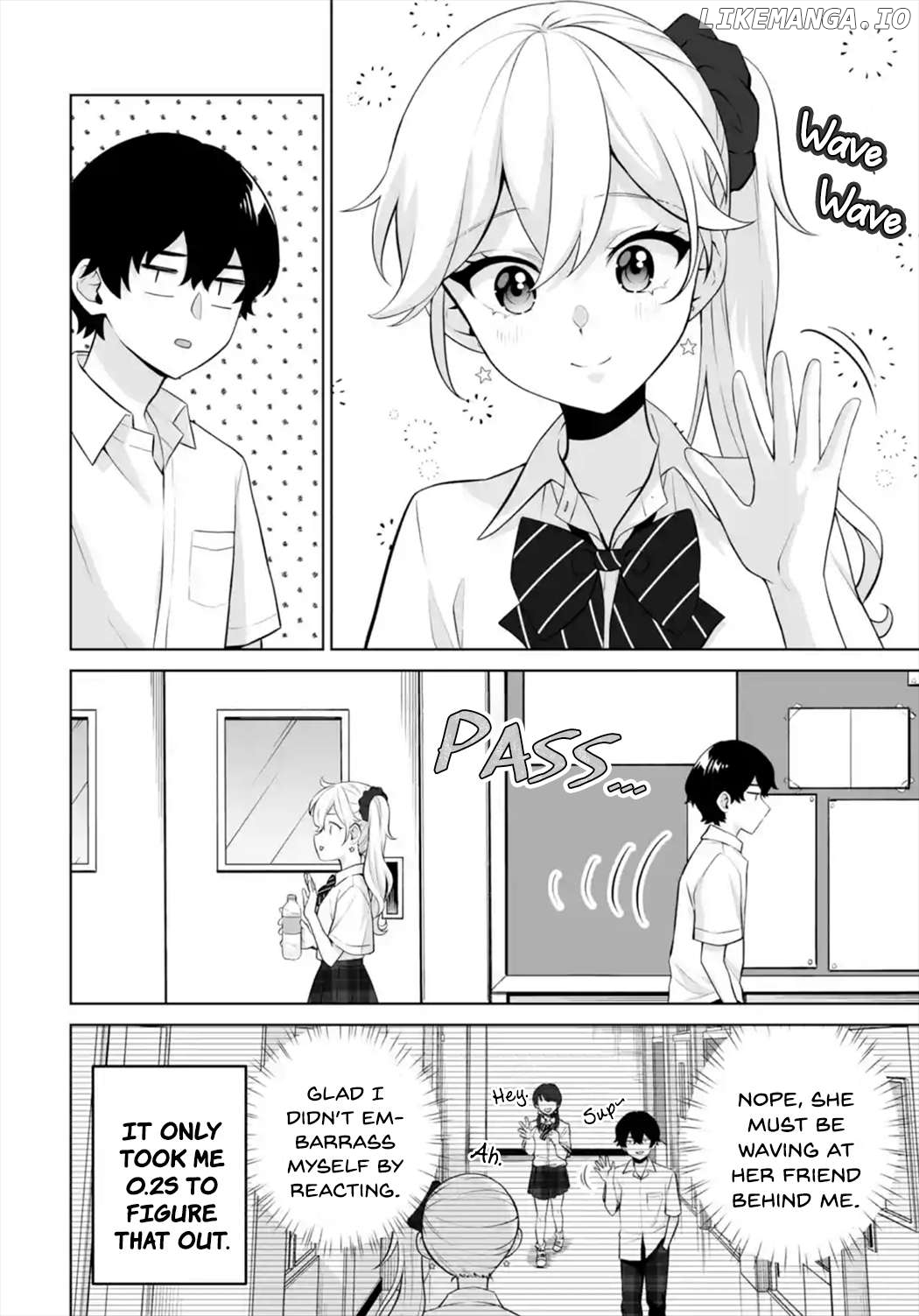 Please Leave Me Alone (For Some Reason, She Wants to Change a Lone Wolf's Helpless High School Life.) Chapter 23 - page 2